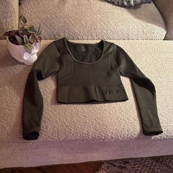 Offline Tops - Women's Black Long Sleeve Top